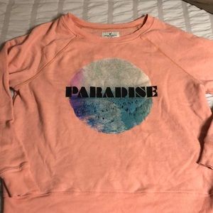 Paradise crew neck sweatshirt